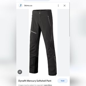 Dynafit Mercury Softshell Pants